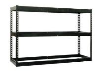 Bulk Shelving Racks with Particle Board Decking - 72"W x 84"H - 3 Shelves Option Image