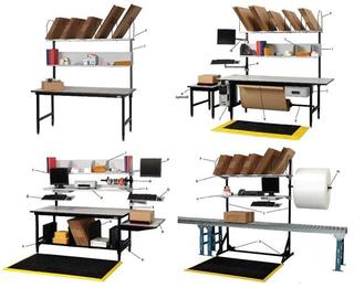 Dehnco Packing Workstation