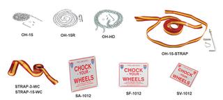 Molded Cast Steel Wheel Chock Option Image